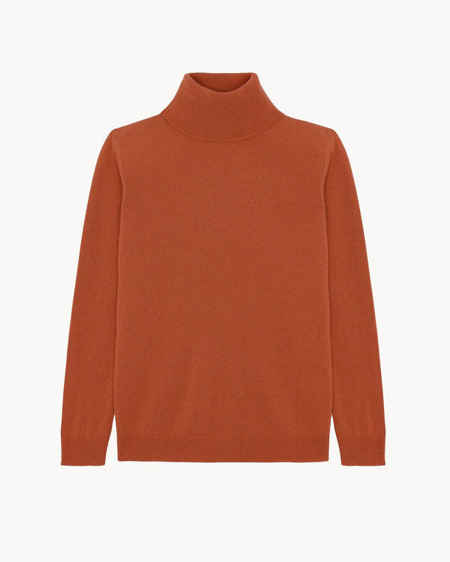 Pull Romy rouge rouille - Image principale