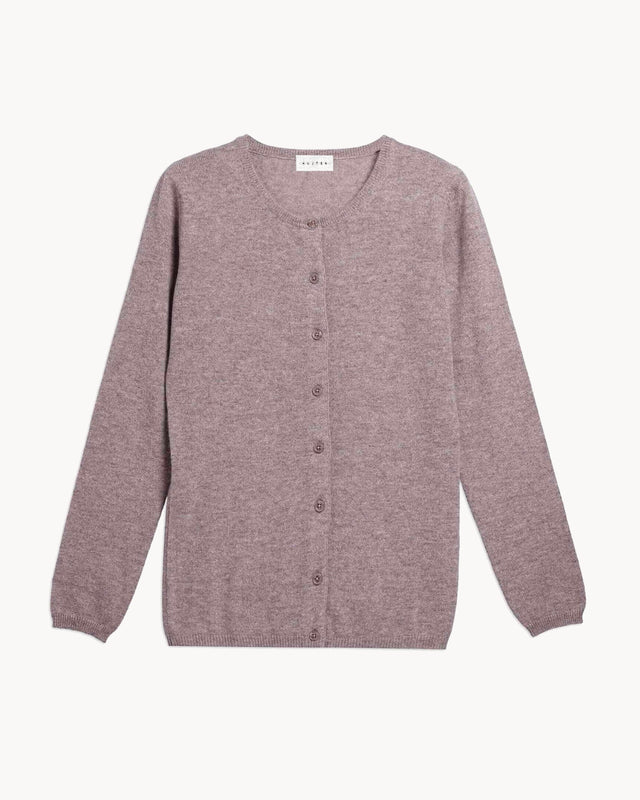Cardigan Rebec marl taupe beige - Image principale