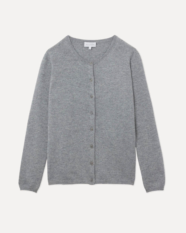 Cardigan Rebec gris chiné - Image principale