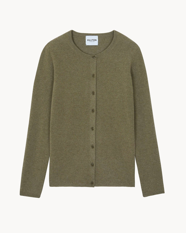 Cardigan Rebec marl khaki - Image principale