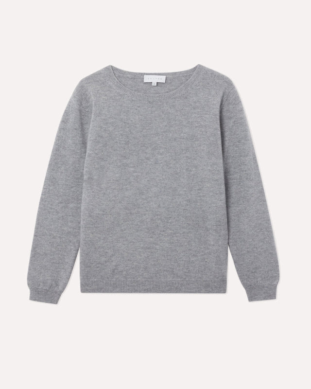 Sweater Charly marl gray - Image principale