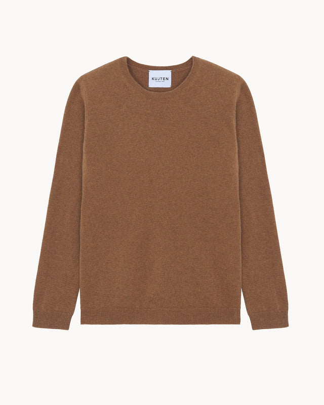 Pull Charly marron camelo - Image principale