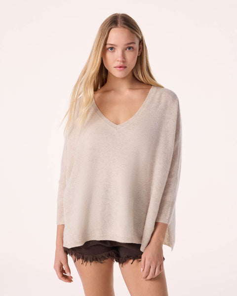 Sweater Minie oats white - Image principale