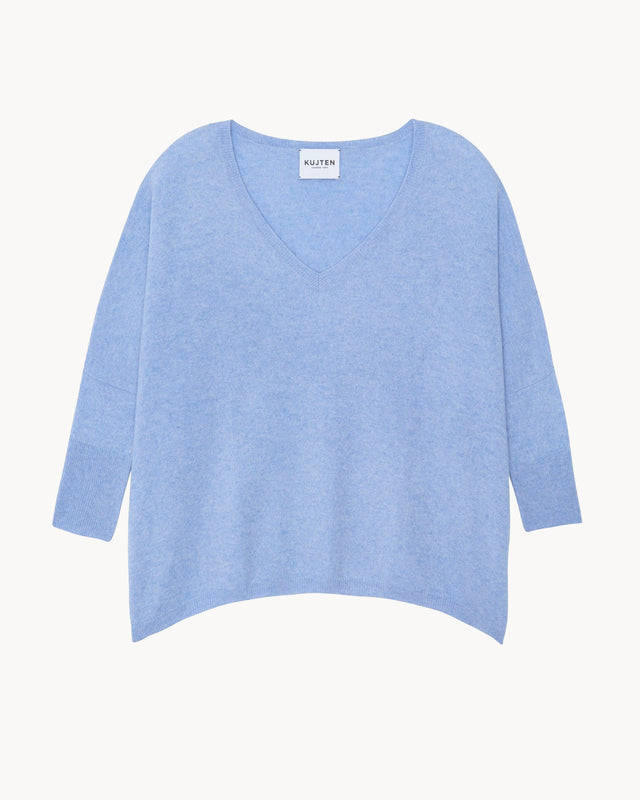 Pull Minie bleu jeans - Image principale