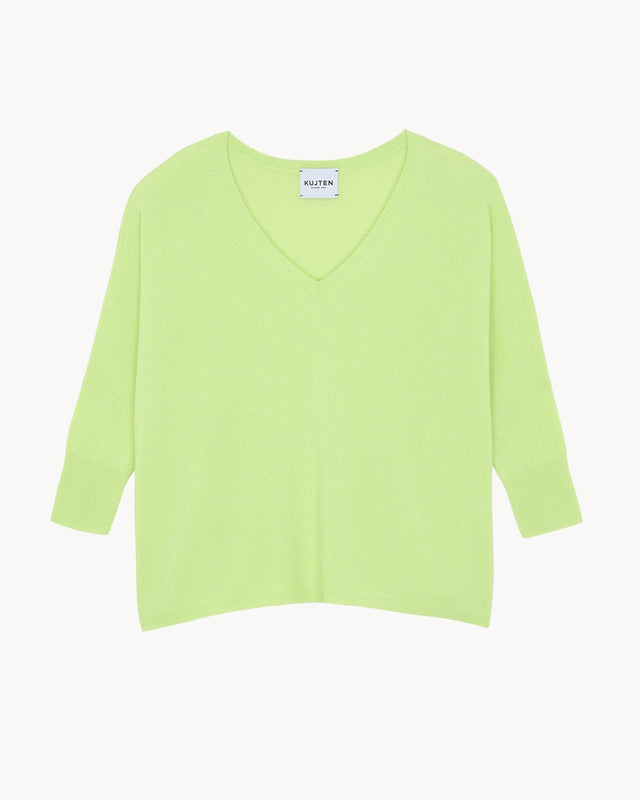 Sweater Minie lime green - Image principale