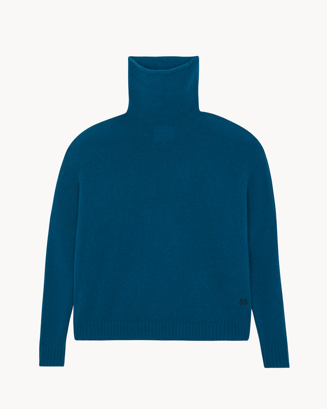 Sweater Tila peacock green - Image principale