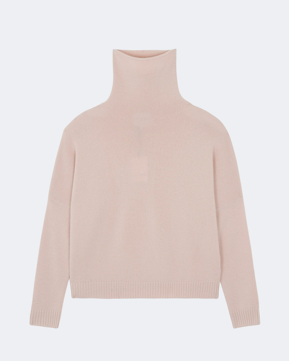 Pull en cachemire rose pour femme - Kujten packshot