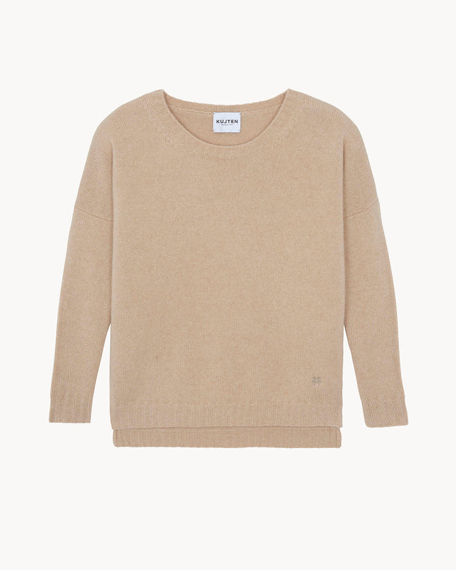 Pull Anita beige organic - Image principale