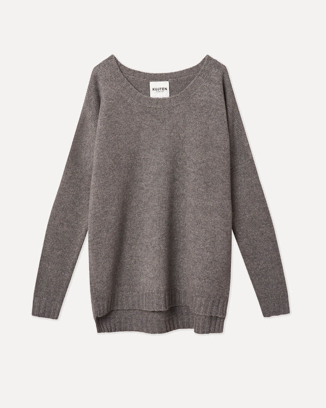 Sweater Anita flannel gray - Image principale