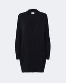 Gilet en cachemire noir pour femme - Kujten packshot