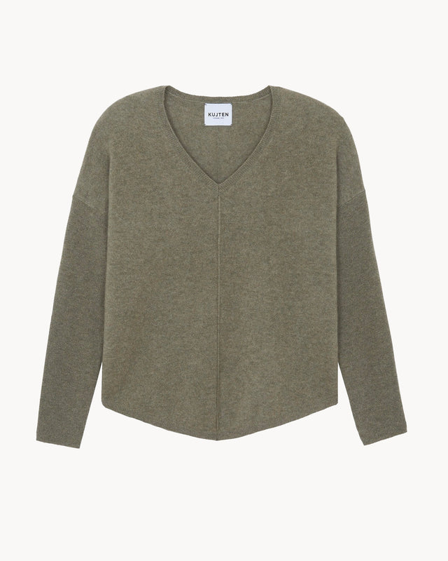 Pull Misha kaki chiné - Image principale