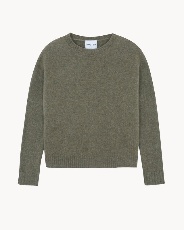 Sweater Amelie marl khaki - Image principale