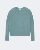 Pull en cachemire vert pour femme - Kujten packshot