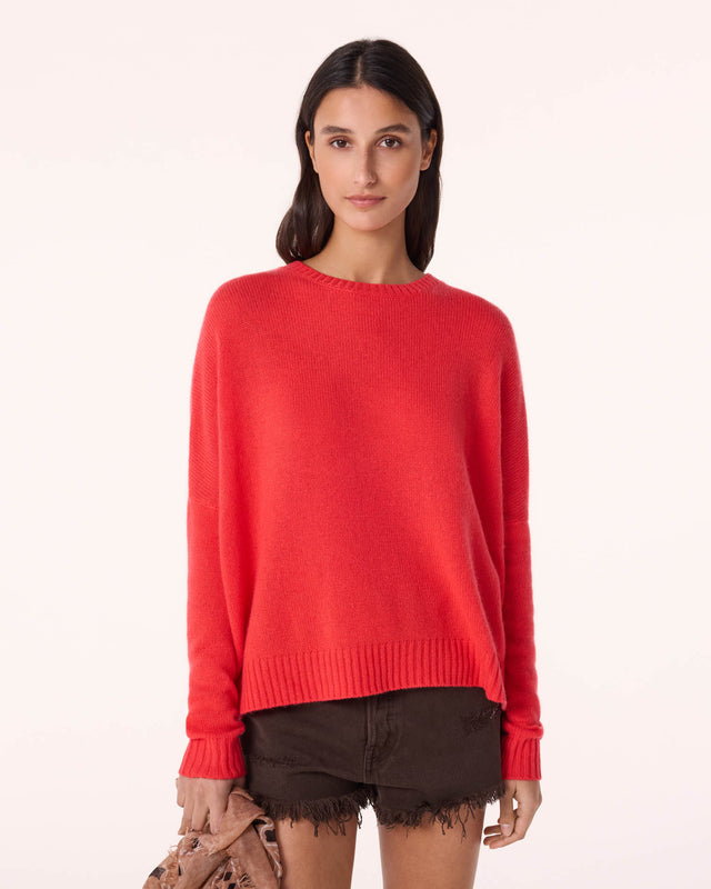 Sweater Amelie pop coral - Image principale