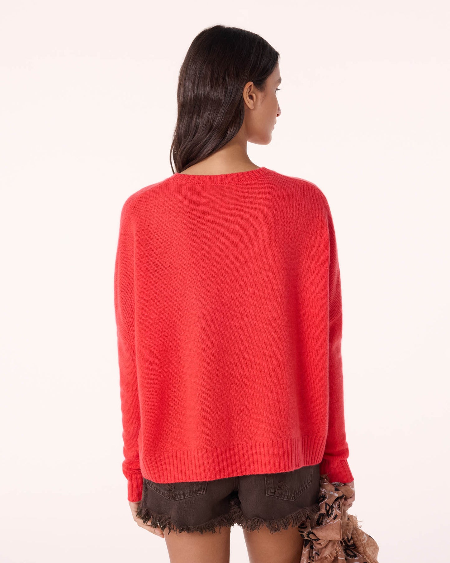 Pull Amelie corail pop