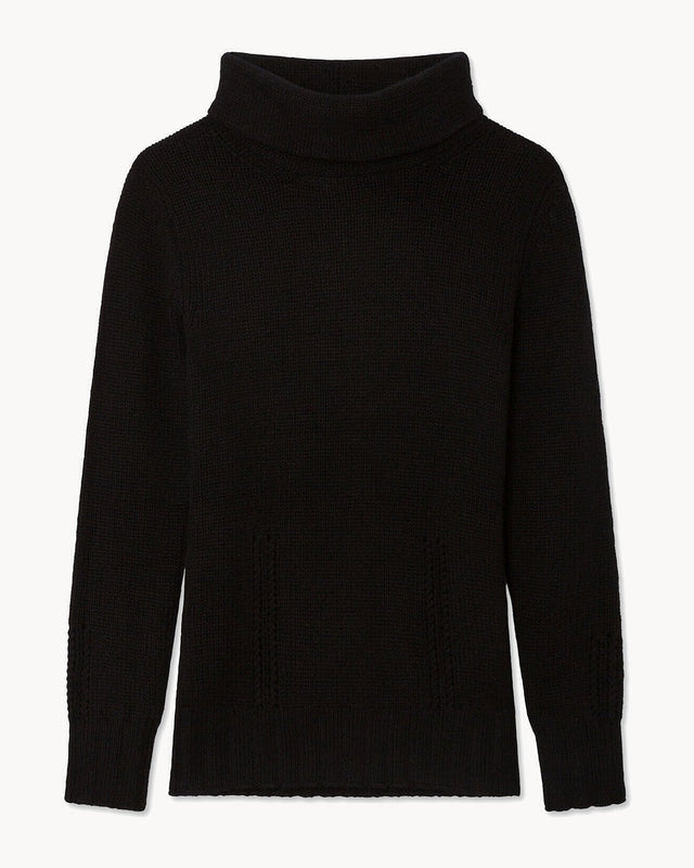 Pull Blanche noir - Image principale