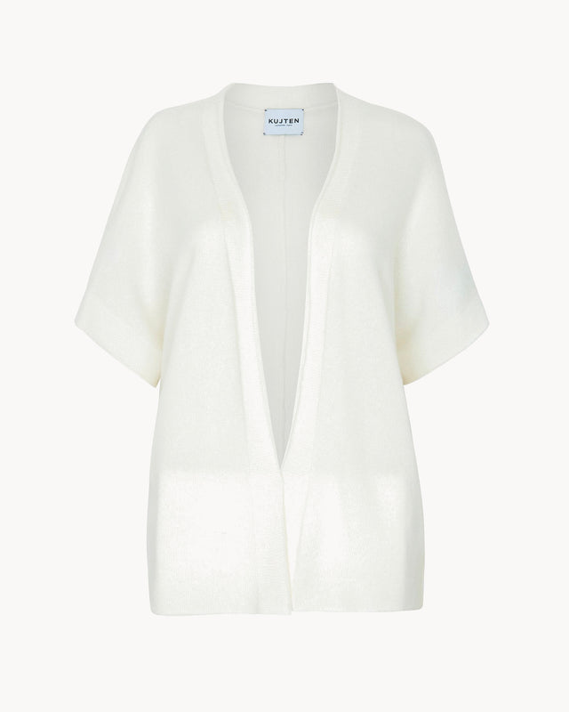 Cardigan Gustavia white - Image principale