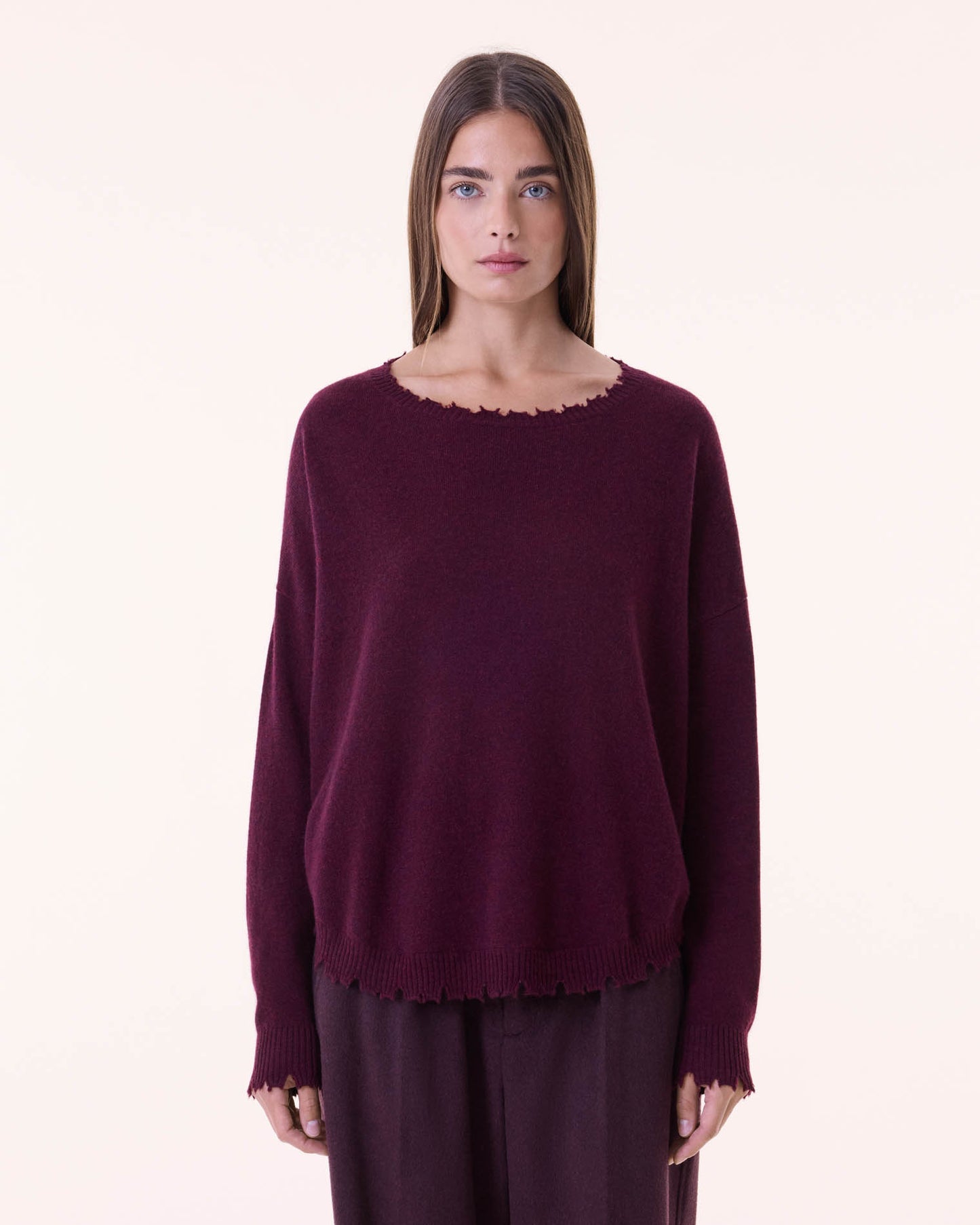 Sweater Mela burgundy