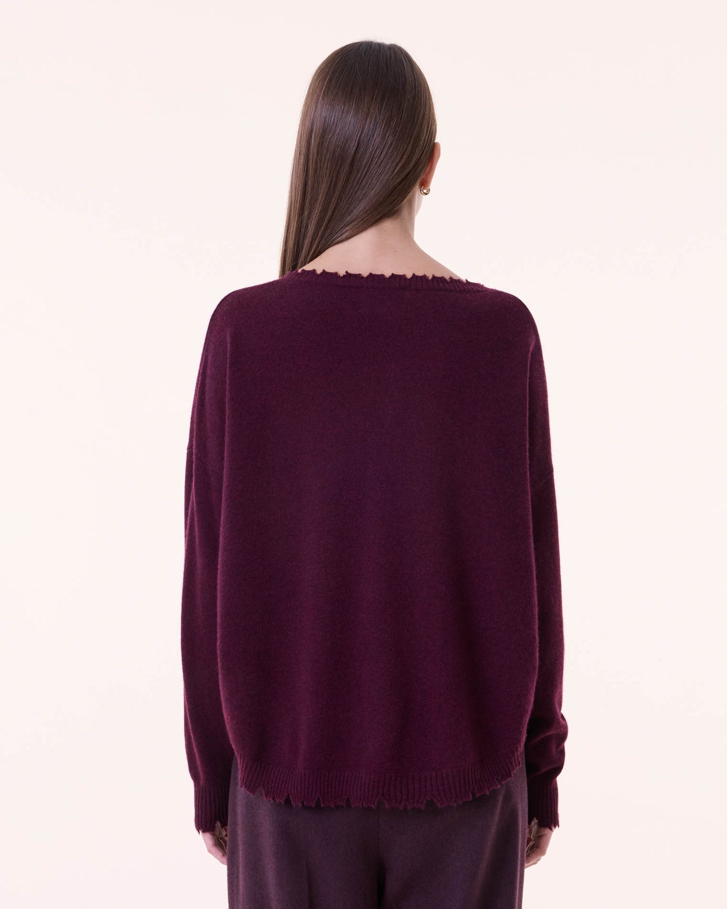 Sweater Mela burgundy