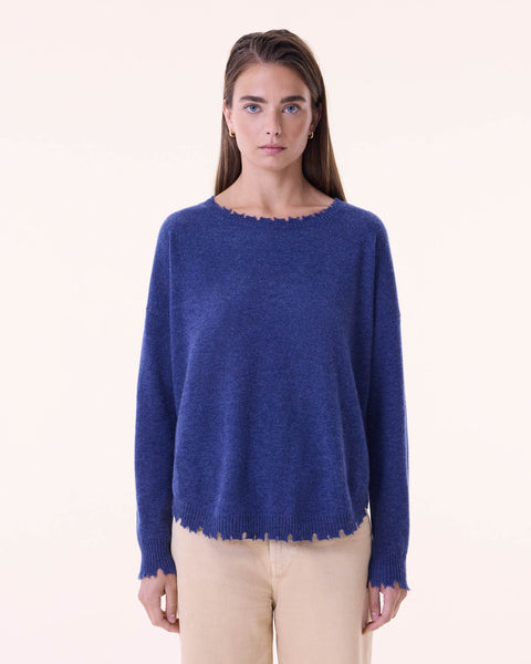 Sweater Mela raw denim - Image principale