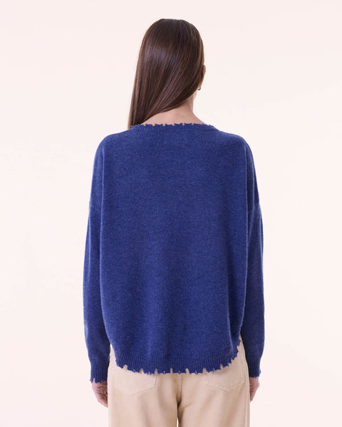Sweater Mela raw denim - Image principale