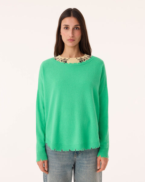 Pull Mela summer green - Image principale