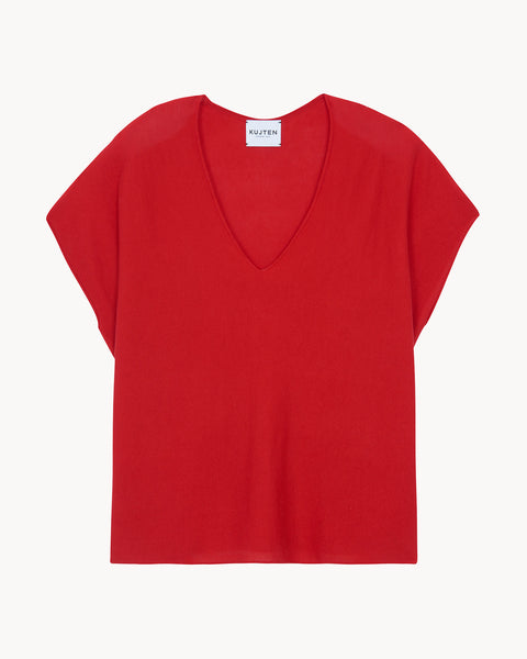 Top Nosy rouge corail - Image 4