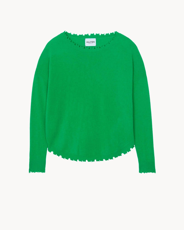 Sweater Mela grass green - Image principale