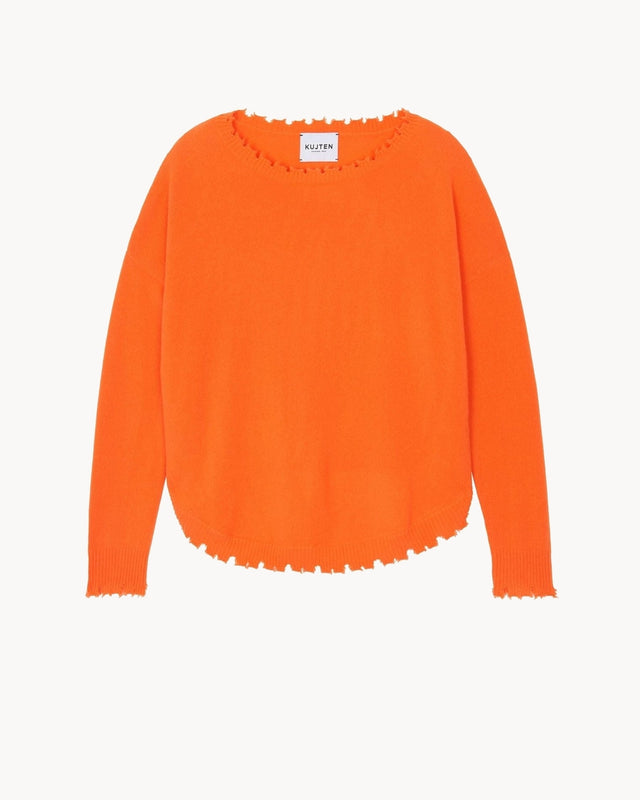 Sweater Mela fluorescent orange - Image principale