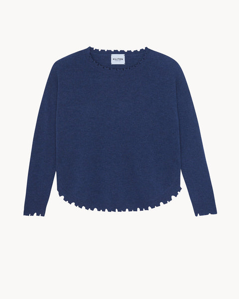 Sweater Mela raw denim - Image principale