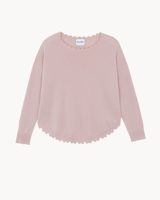 Sweater Mela pastel pink - Image principale