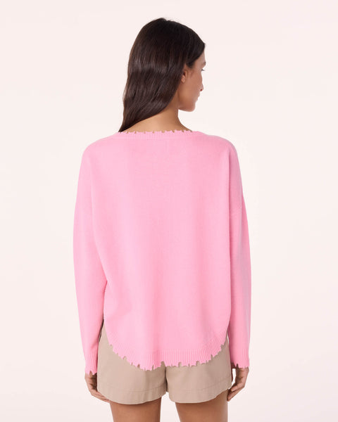 Sweater Mela bubblegum pink - Image principale