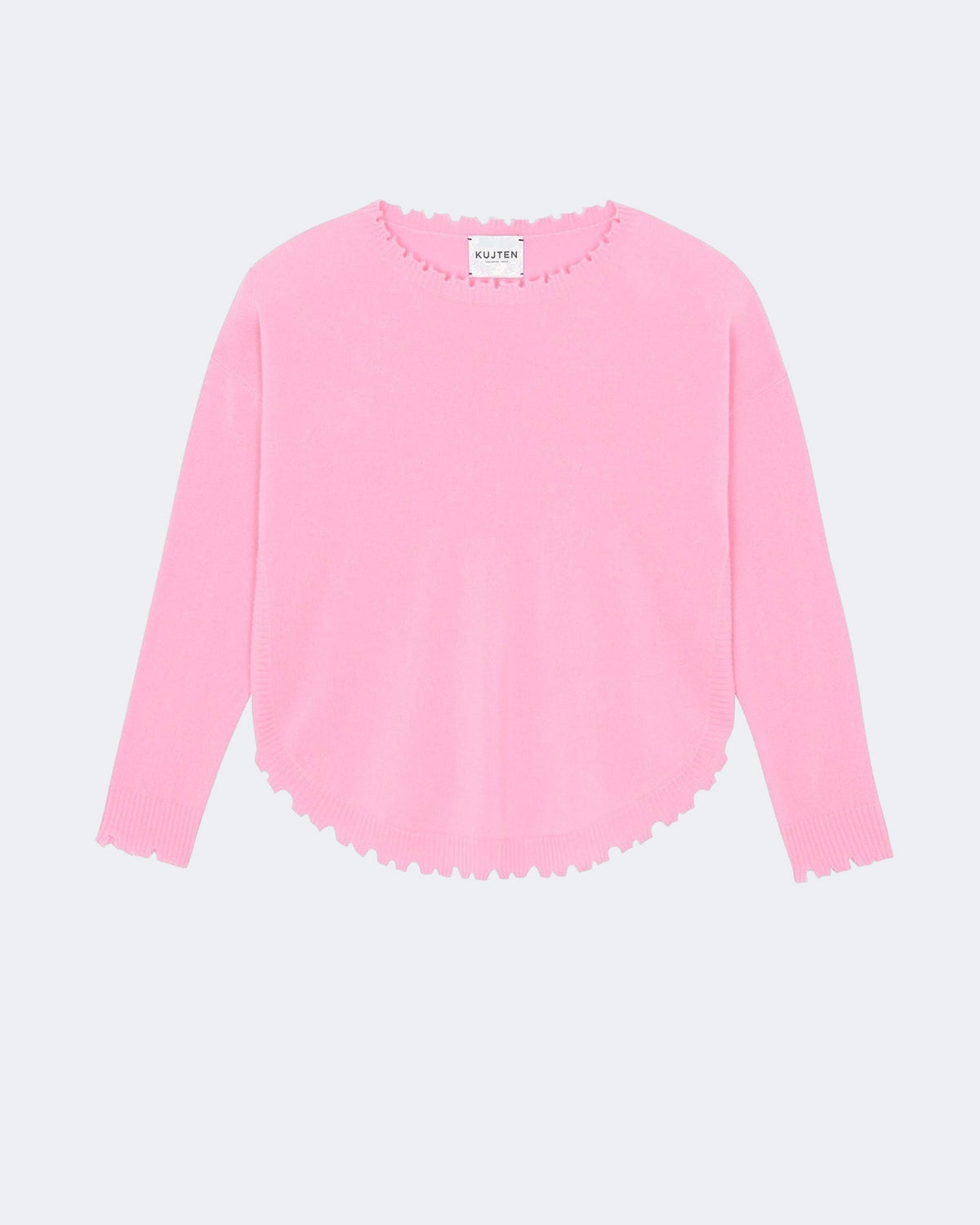 Pull mela cachemire rose - Kujten packshot