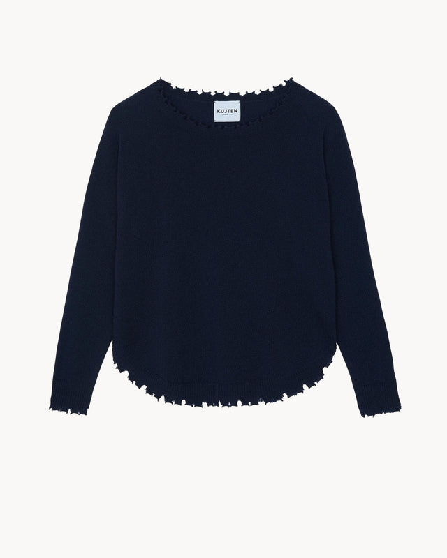 Sweater Mela dark navy blue - Image principale