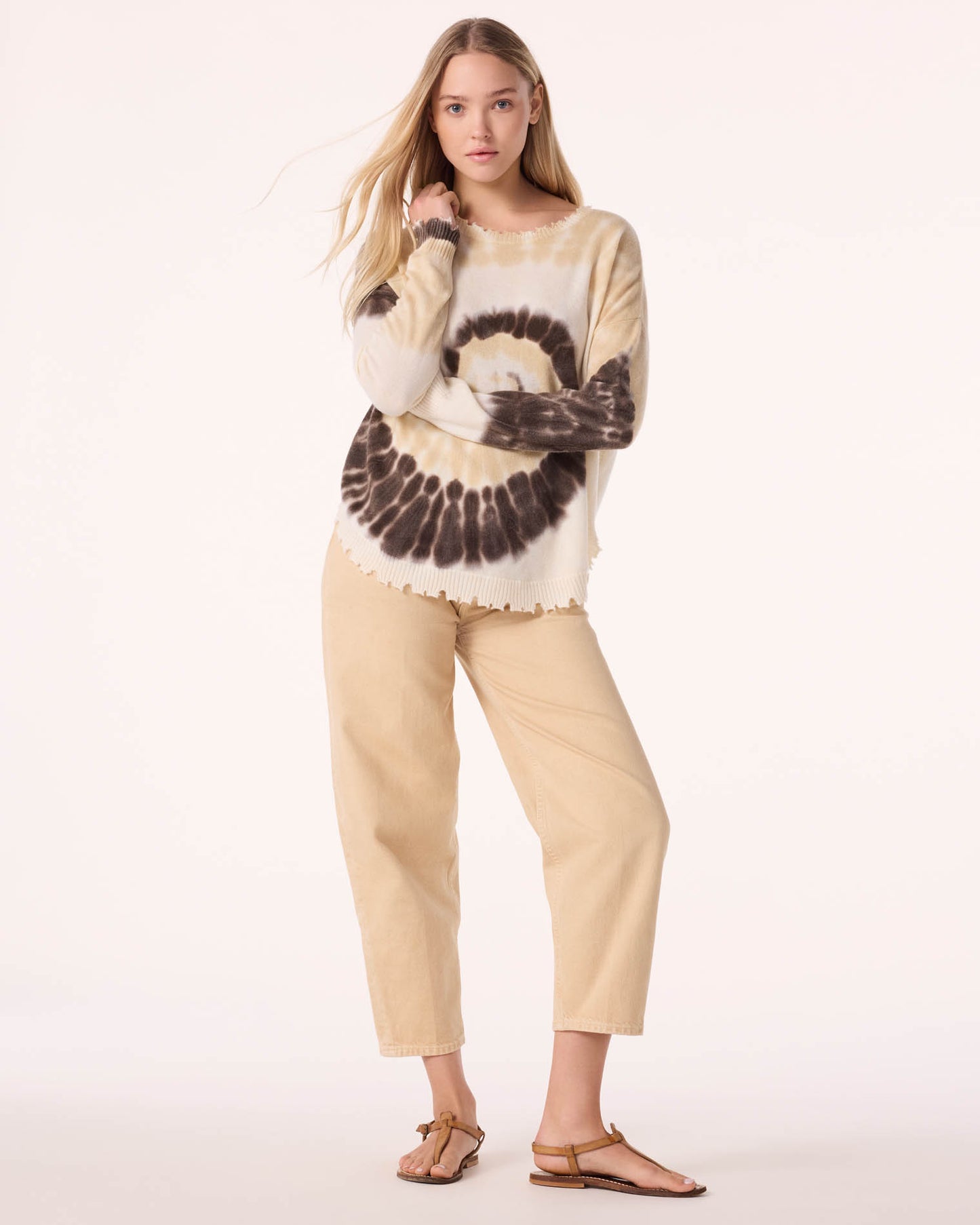 Sweater Mela Sunny organic brown