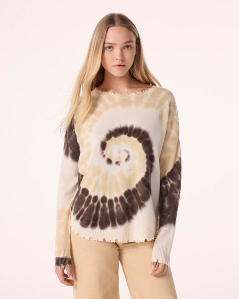 Sweater Mela Sunny organic brown - Image principale