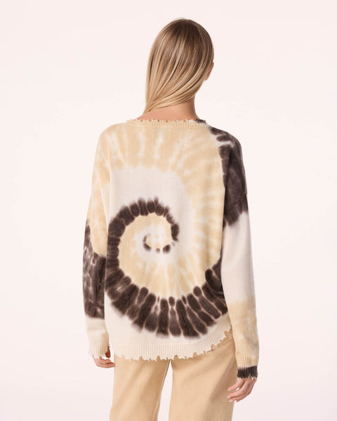 Sweater Mela Sunny organic brown - Image principale