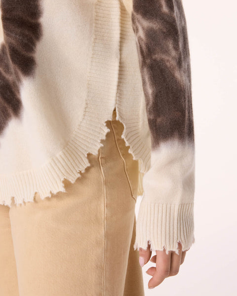 Sweater Mela Sunny organic brown - Image principale