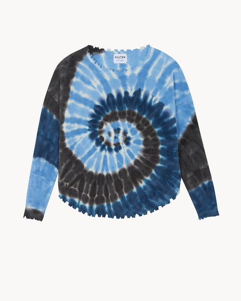 Pull Mela Sunny bleu acier - Image principale