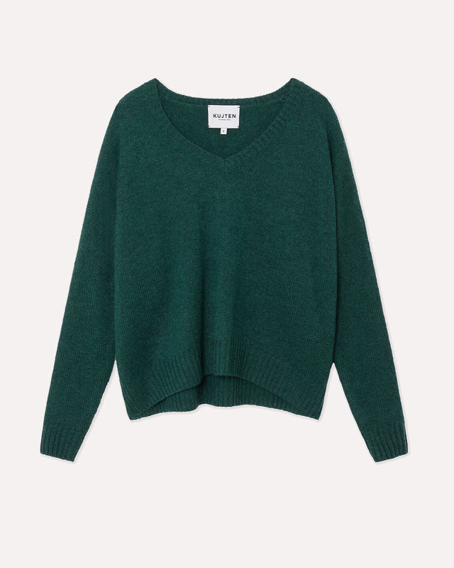 Pull Mel vert bouteille - Image principale
