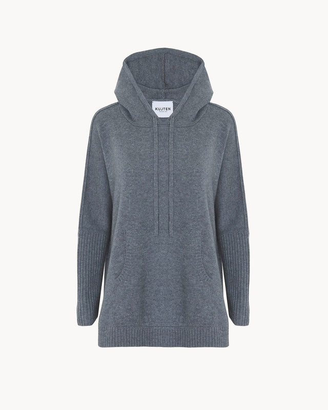 Sweatshirt Reena flannel gray - Image principale