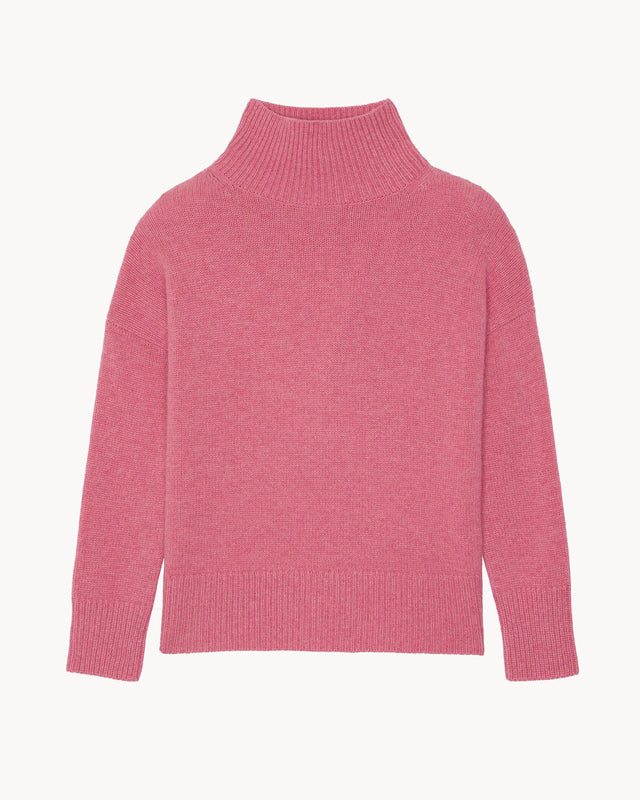 Pull Ulla rose chiné - Image principale