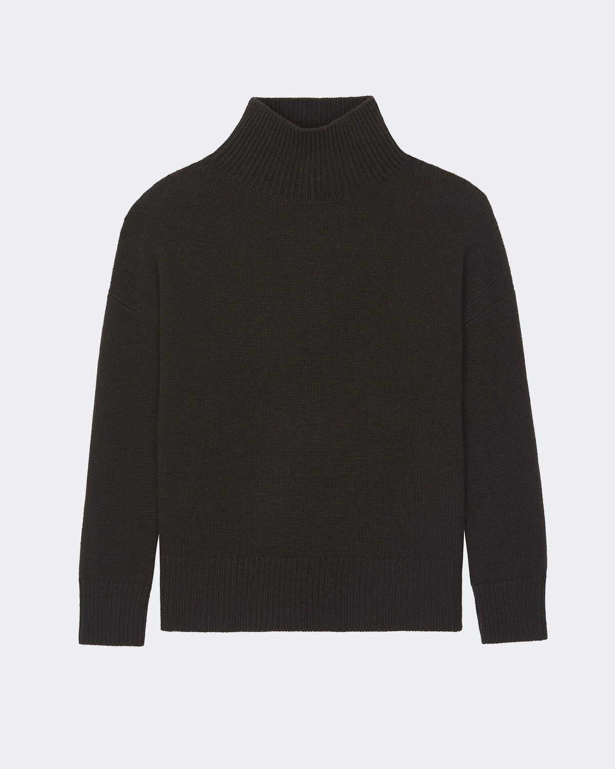 Pull en cachemire marron pour femme - Kujten packshot