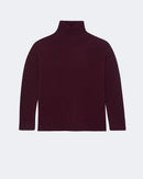 Pull en cachemire bordeaux pour femme - Kujten packshot