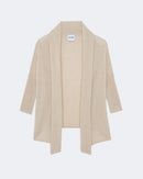 Gilet en cachemire beige pour femme - Kujten packshot