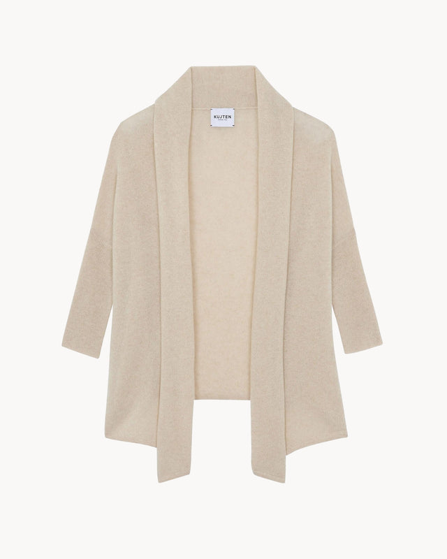Gilet Louka beige organic - Image principale
