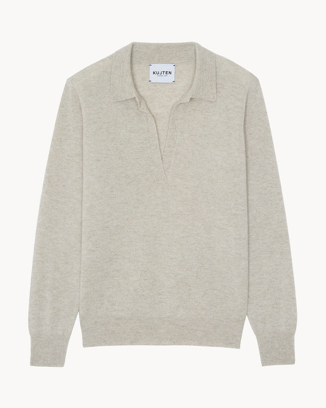 Sweater Maggy oats white - Image principale