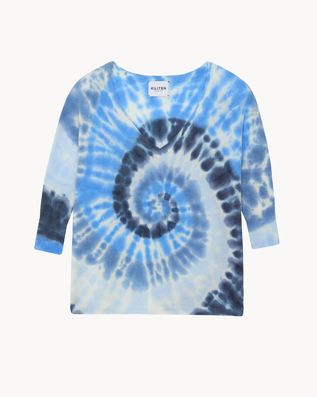Sweater Minie Sunny marl indigo blue - Image principale