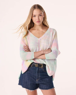 Pull minie sunny cachemire multicolore - Kujten