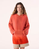 Poncho Baja Dye hibiscus orange